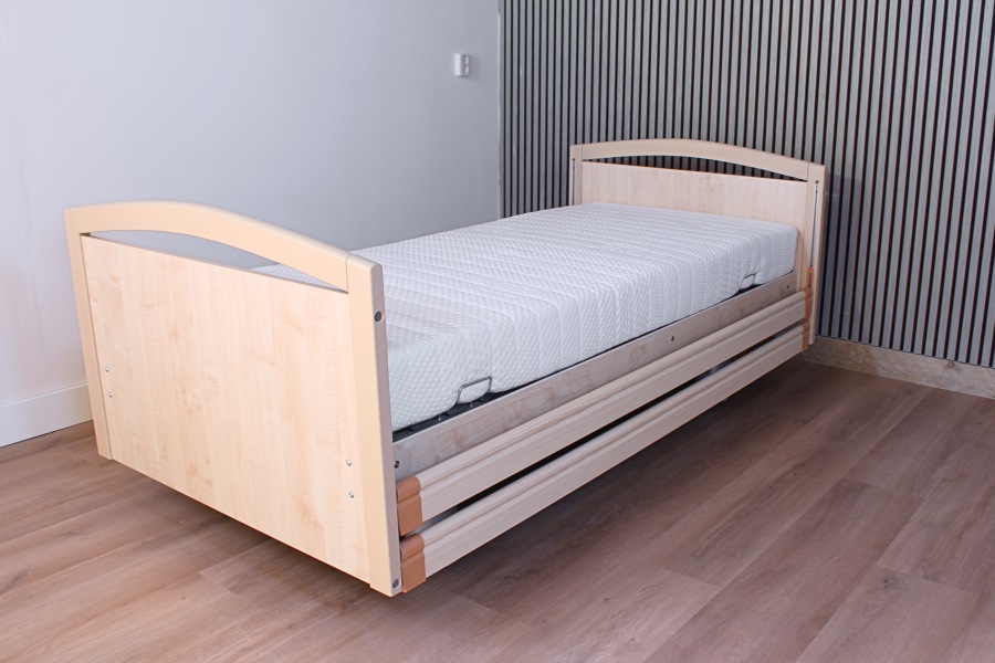 Irene QQQ1090 90 x 200 NIEUW hooglaag bed direct leverbaar! Nu met flinke korting!